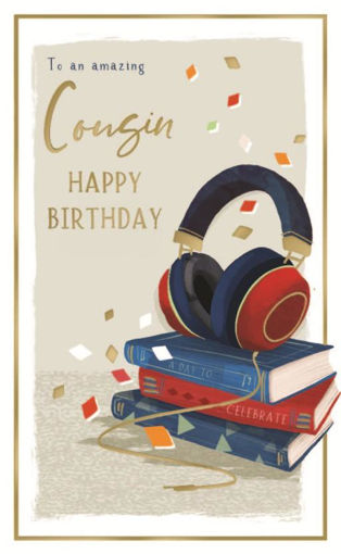 Picture of FOR A GREAT COUSIN BIRTHDAY CARD